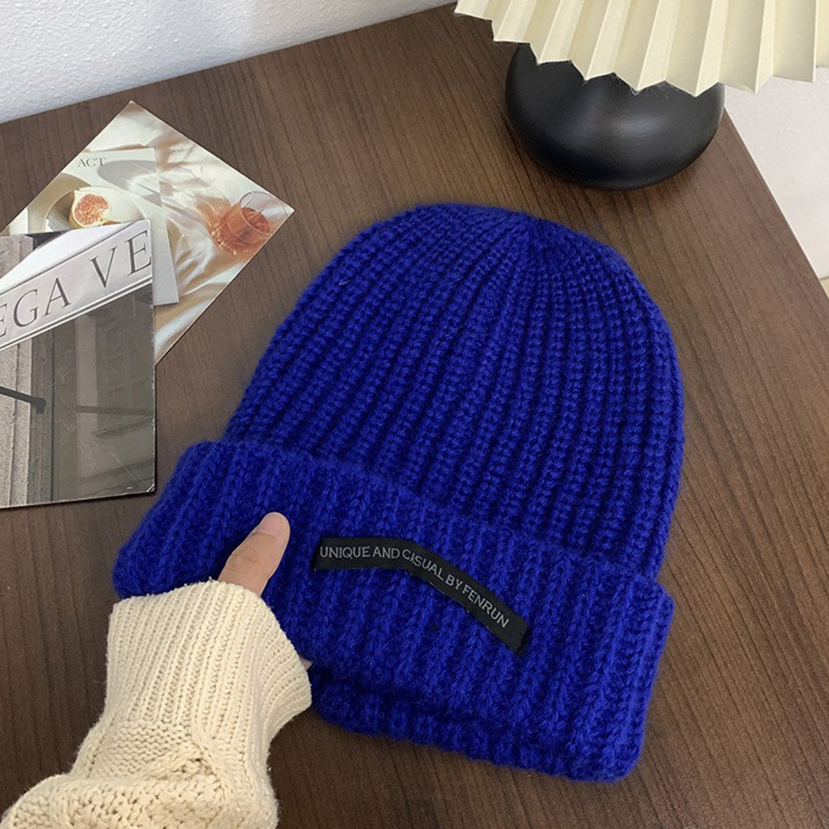 Hats for Women Autumn Winter New Patch Hats