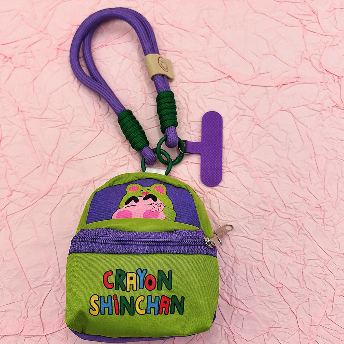 Orange Yellow Shin-Chan Bag Coin Storage Bag