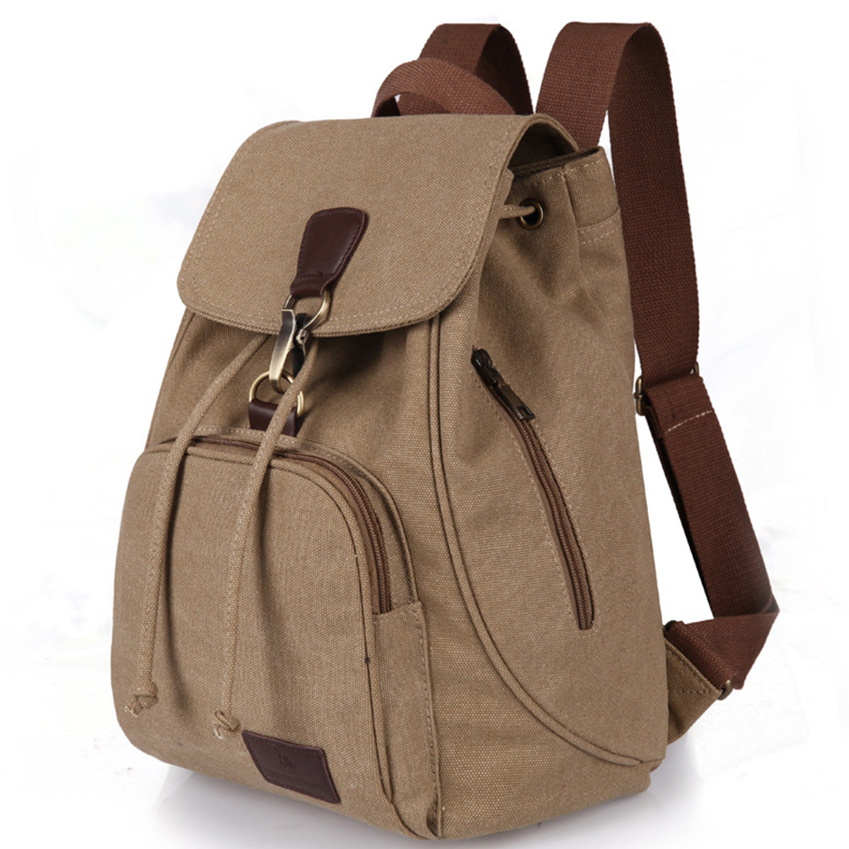 Retro Trendy Girls Outdoor Canvas Backpack