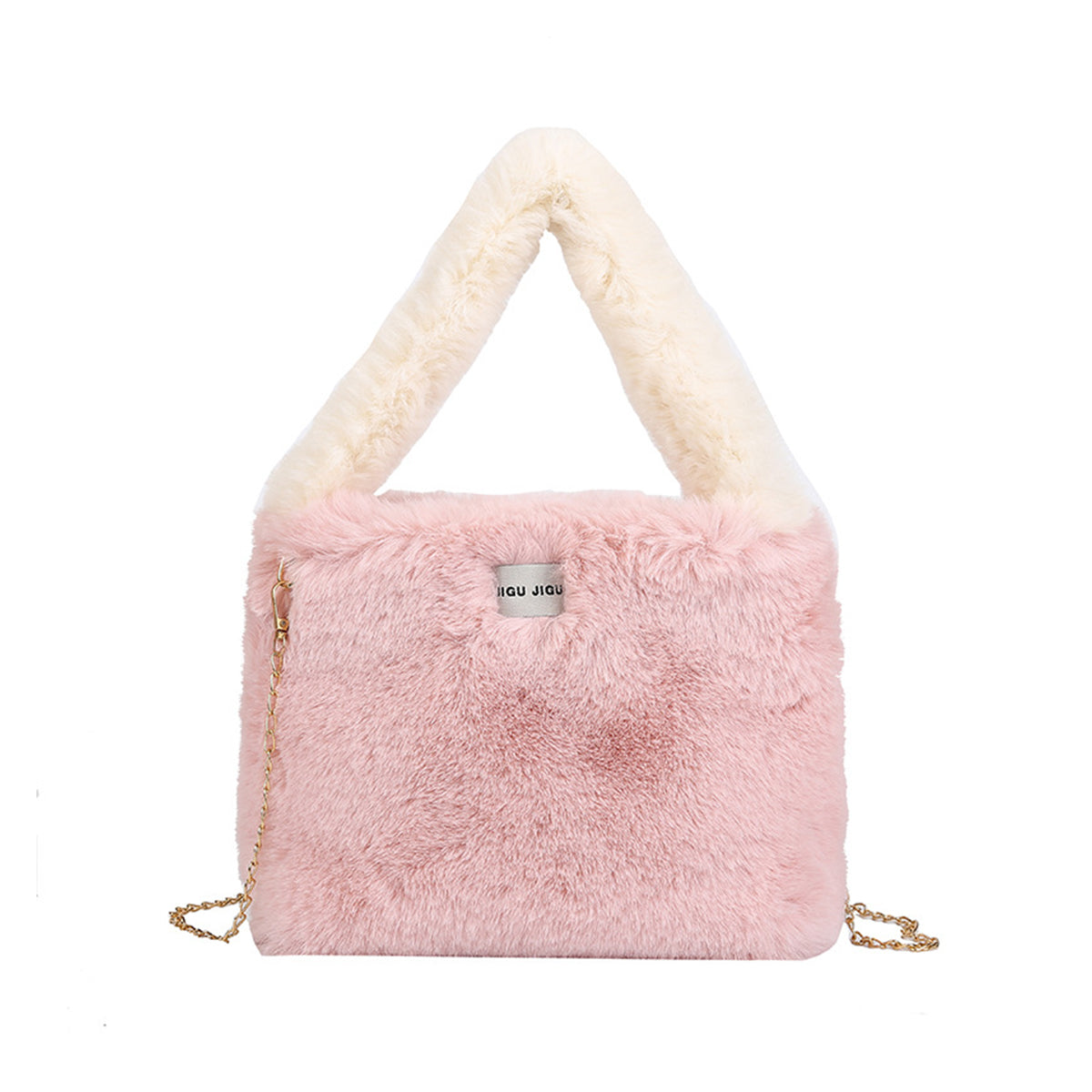 Autumn Winter Crossbody Plush Bucket Bag