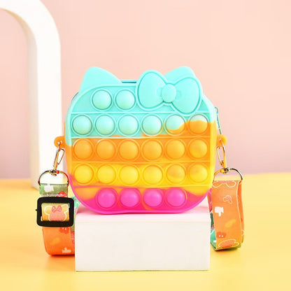 Cute Cartoon Silicone Coin Pocket Coin Purse