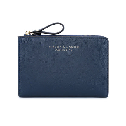 Cross Pattern PU Wallet for Women