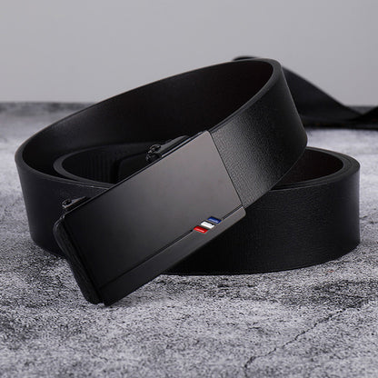 Men's Trendy Business Belt Without Toothless Buckle