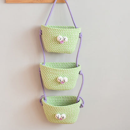 Christmas Tree Three-Layer Storage Rack
