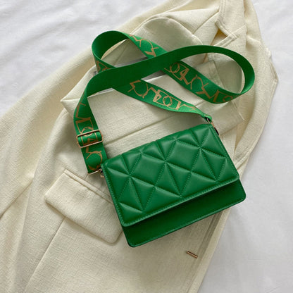 Solid Color Handbags Crossbody Small Square Bags