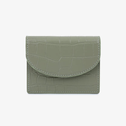 Crocodile Pattern Women Ultra-thin Card Holder