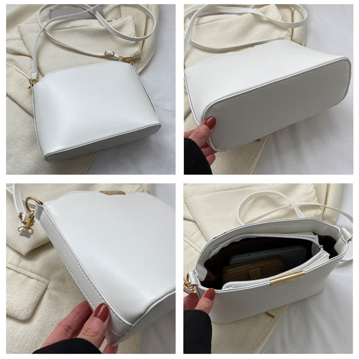 Small Square Bag for Women Casual Simple Crossbody Bag