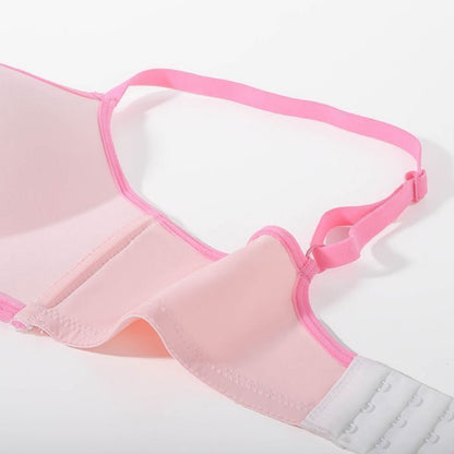 Colorful Jumping Girl Seamless Bra