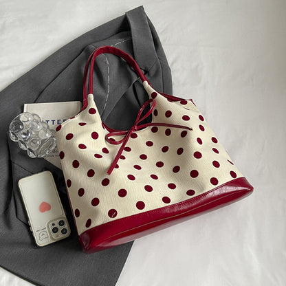 Retro Casual Tote Bag Large Capacity Women Bag
