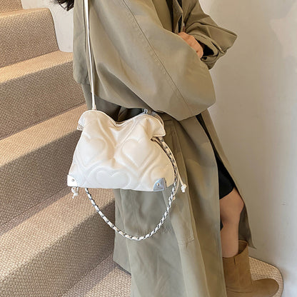 2025 Popular Women's Crossbody Bag  Single Shoulder Bucket Bag