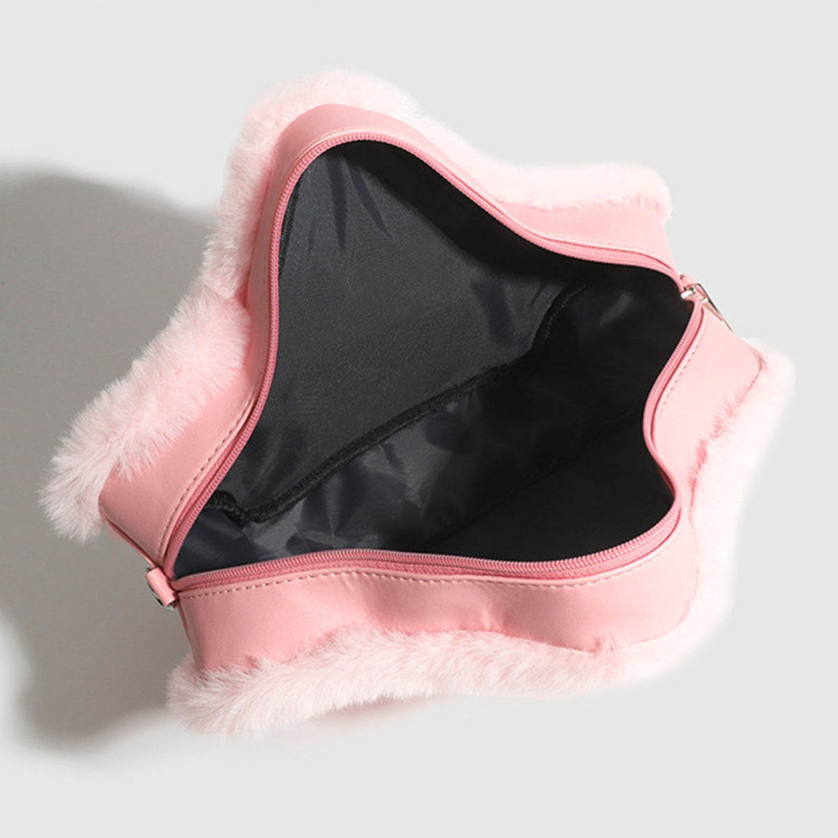 Five-pointed Star Backpack Simple Letter Pink Crossbody Bag