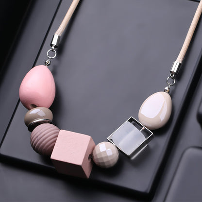 New Style Personality Temperament Small Skirt Shirt Necklace