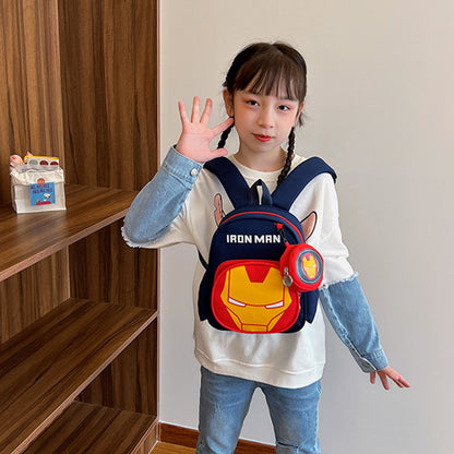 New Children's Schoolbags Cartoon Leisure Backpacks