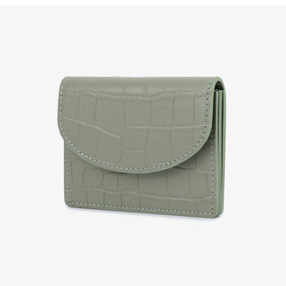 Crocodile Pattern Women Ultra-thin Card Holder
