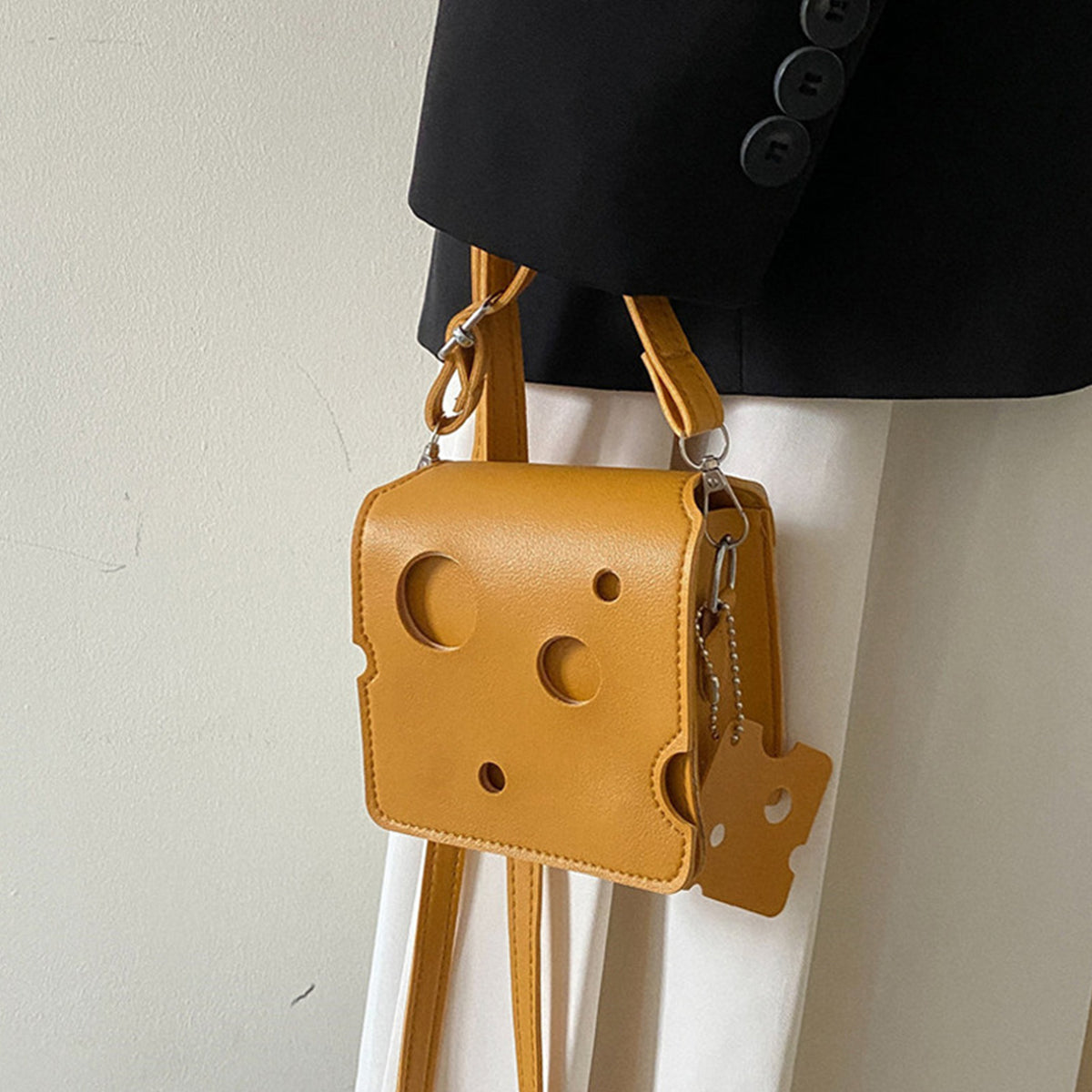 Women Cheese Bag Shoulder Crossbody Bag