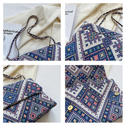 Single Shoulder Underarm Bag Casual Small Square Bag