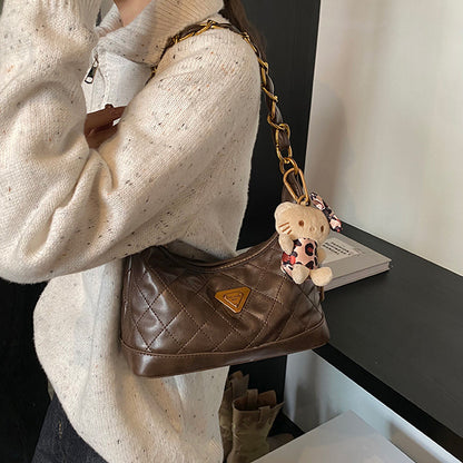 One-Shoulder Crossbody Underarm Chain Bag