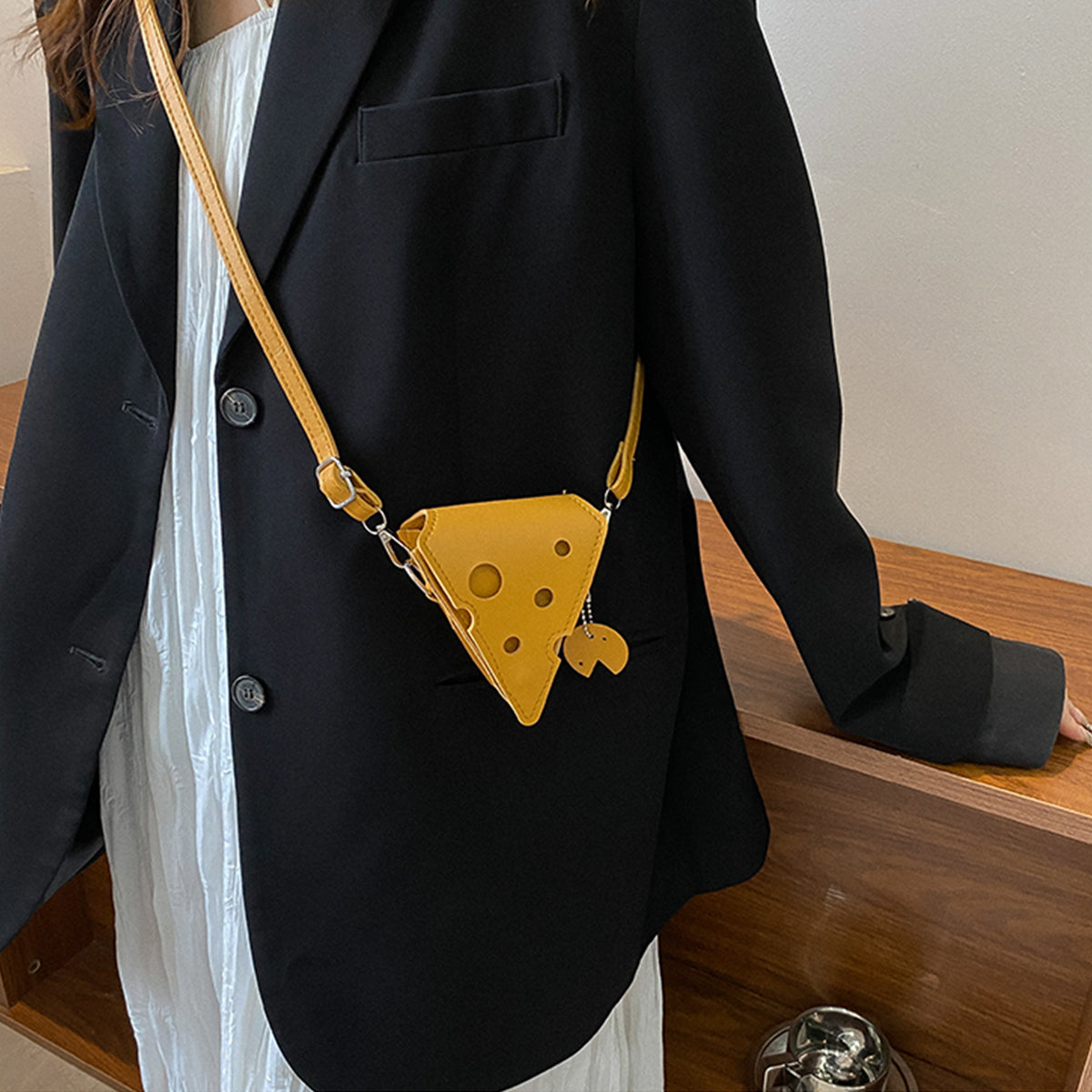 Women Cheese Bag Shoulder Crossbody Bag