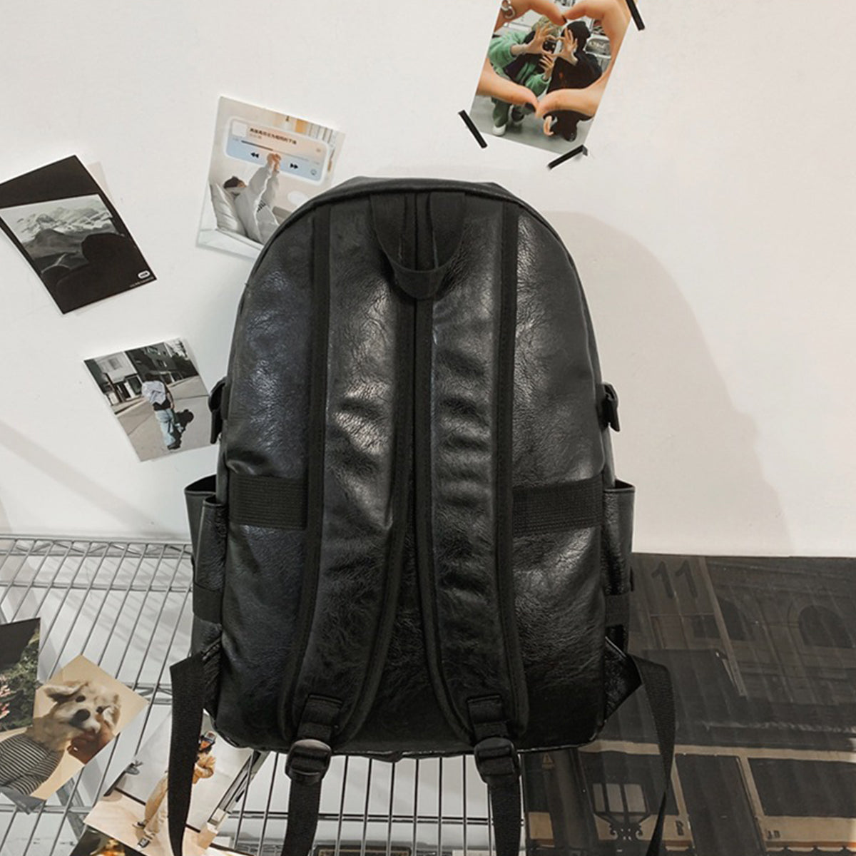 Men Large Capacity Schoolbag Casual Business Backpack