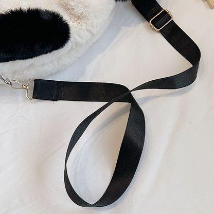 Plush Panda Shoulder Bag Cute Crossbody Bag