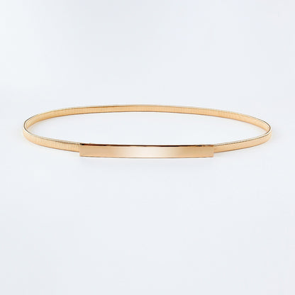 Spring Chain Fashion Korean Style Metal Elastic Waist Chain
