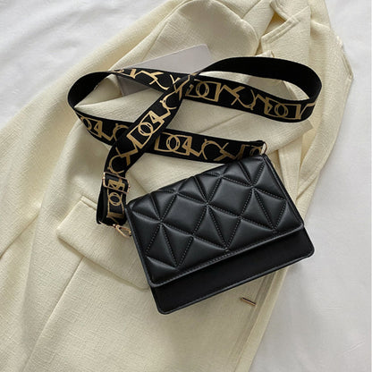 Solid Color Handbags Crossbody Small Square Bags
