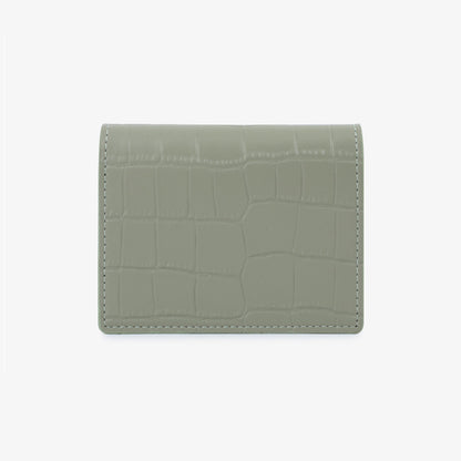 Crocodile Pattern Women Ultra-thin Card Holder