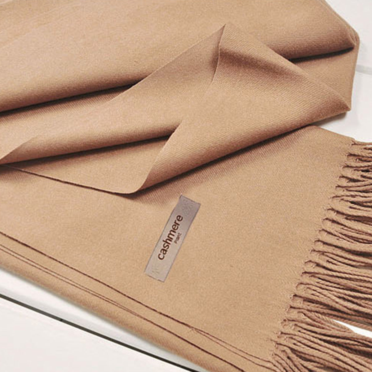 Solid Color Imitation Cashmere Scarf for Women Solid Color Scarf