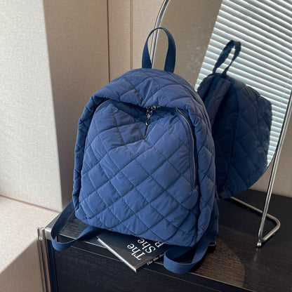 Fashionable Fashionable Cotton-Padded Lightweight Backpack