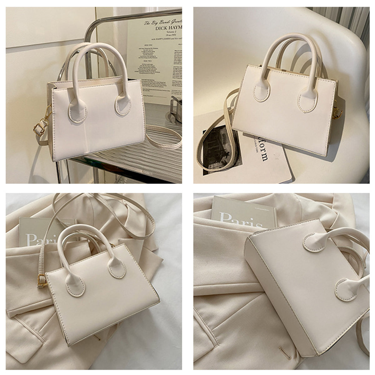 Retro Messenger Bag Casual Fashion Handbag Small Square Bag