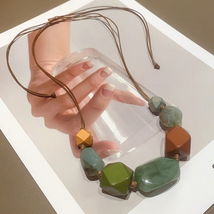 New Style Personality Temperament Small Skirt Shirt Necklace