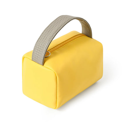 PU Leather Cosmetic Bag Large Capacity Waterproof Toiletry Bag