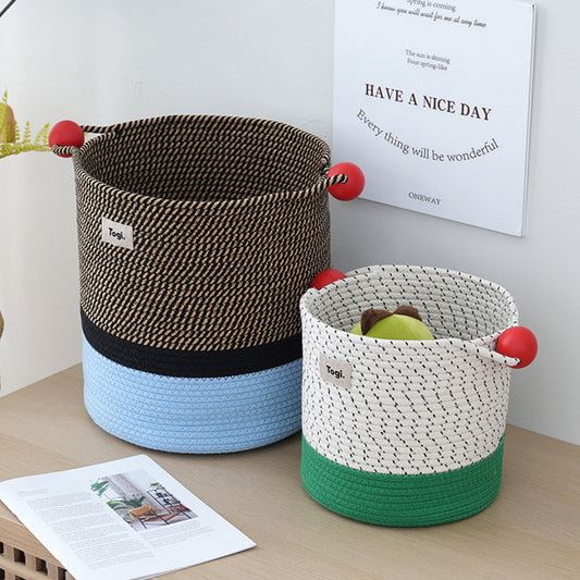 Large Capacity Storage Basket Children's Toy Storage Bucket