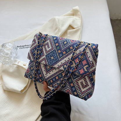 Single Shoulder Underarm Bag Casual Small Square Bag