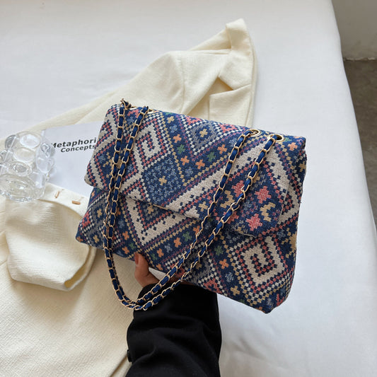Single Shoulder Underarm Bag Casual Small Square Bag