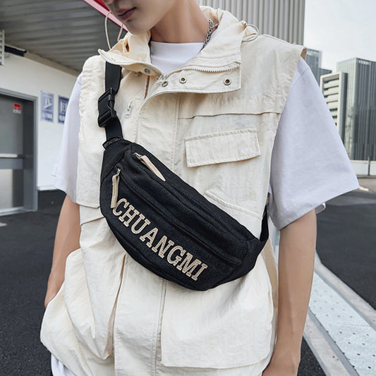 Men's Messenger Bag Letter Shoulder Bag