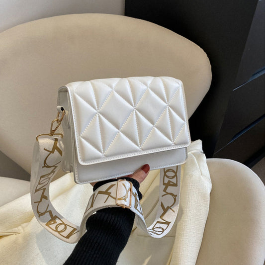 Solid Color Handbags Crossbody Small Square Bags
