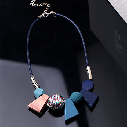New Style Personality Temperament Small Skirt Shirt Necklace