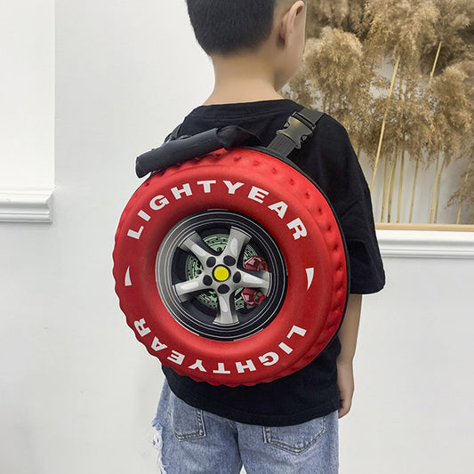 Korean Children's Schoolbag EVA Tire Style Backpack