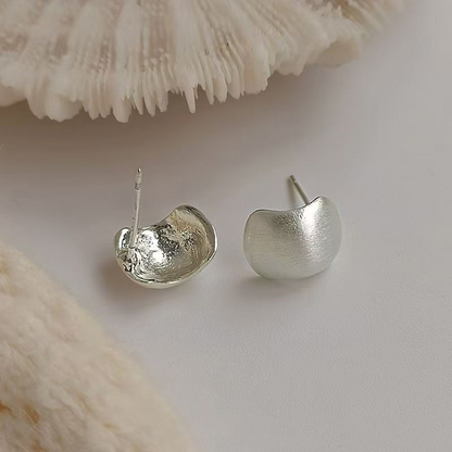 Silver Earrings Niche High-End Luxury Earrings