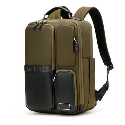 LAPOLAR 15.6 Inch Carry on Backpack, Outdoor Travel Laptop Backpack, Multifunctional Daily Business Computer Backpack Durable Water Backpack
