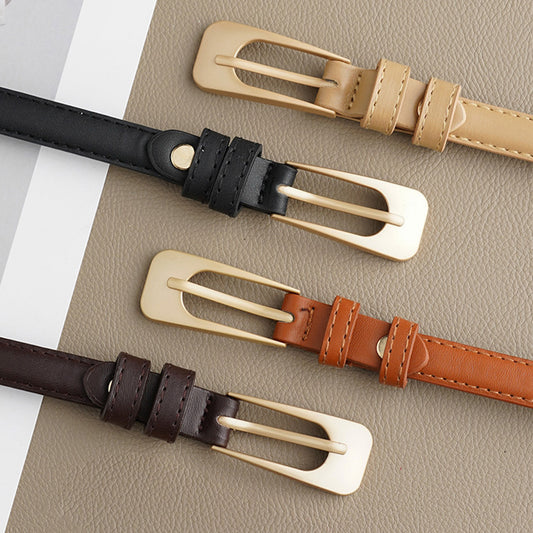 Retro Suit Women's Small Belt Decoration