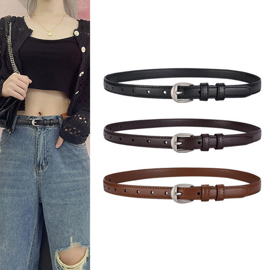 Women's Pin Buckle Leather Casual belt