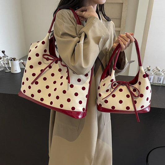Retro Casual Tote Bag Large Capacity Women Bag