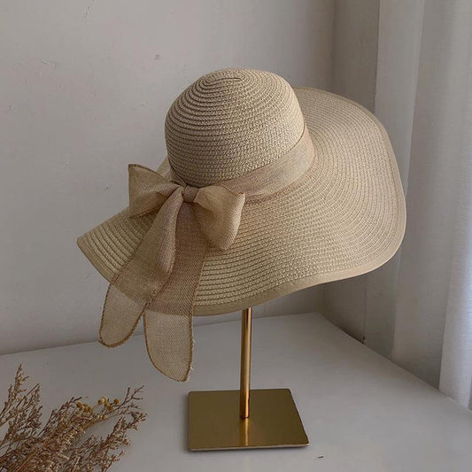 Extra Large Brim Straw Hat for Women