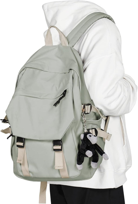 LAPOLAR Lightweight School Bag College Laptop Backpack for Men Women Travel bag High School Middle Bookbag for Boy Girls