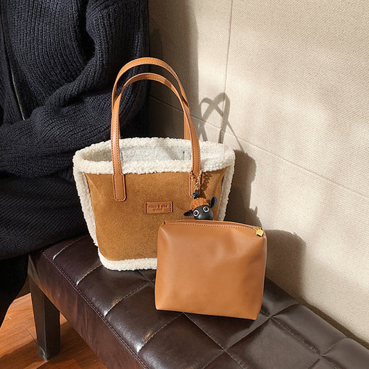 Women's Tote Bag New Large Capacity Commuter Mother Child Bag