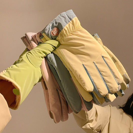 Cycling Cold Protection Plus Velvet Thickening Gloves