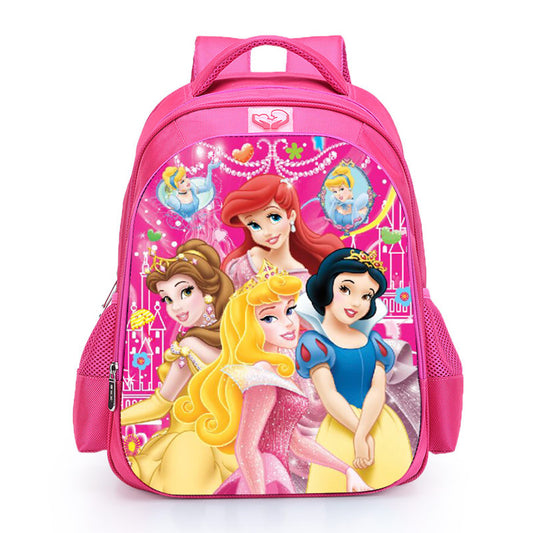 Primary School Girl Schoolbag Princess Barbie Cartoon Backpack