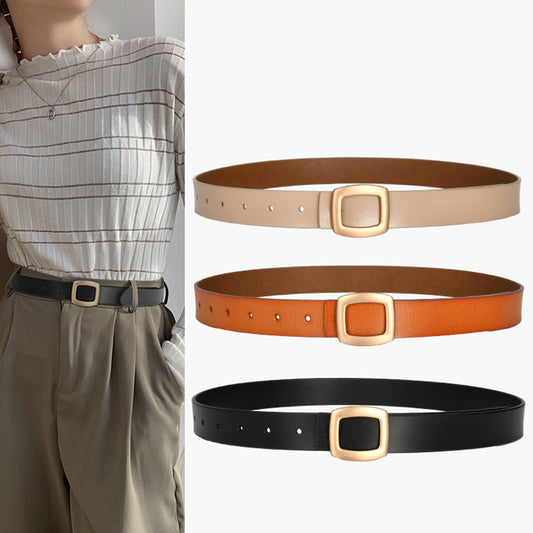 Women's Retro Fashion Genuine Leather Belt